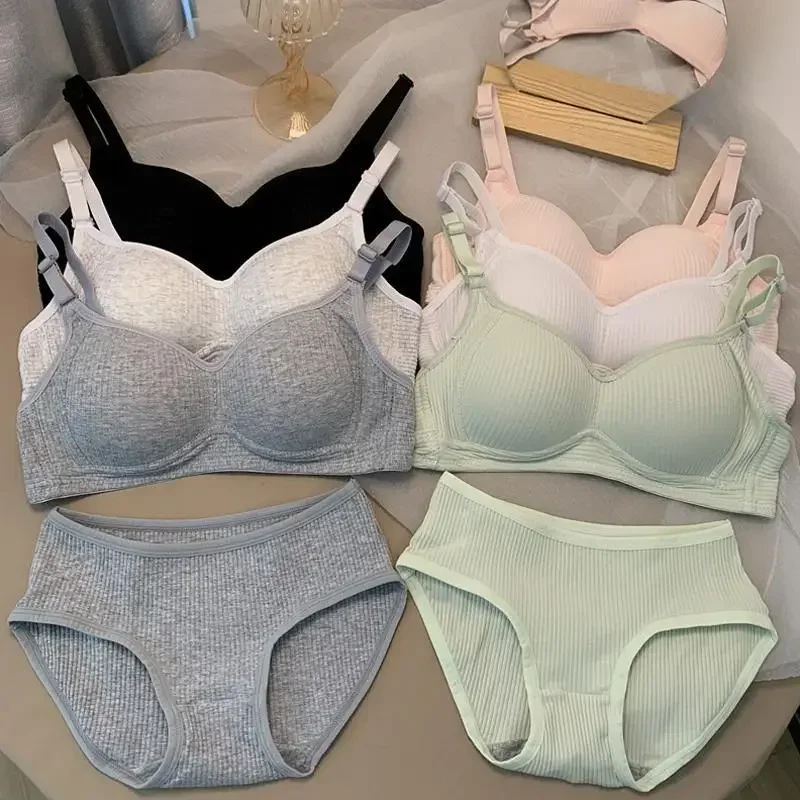 Cotton Bra Everyday - Áo Ngực Đúc Bộ Quần Lót