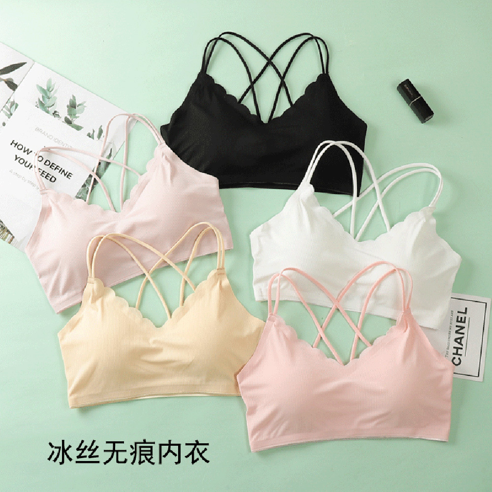 Lace Bralette Set - 3D Quần Lót Không Đường May