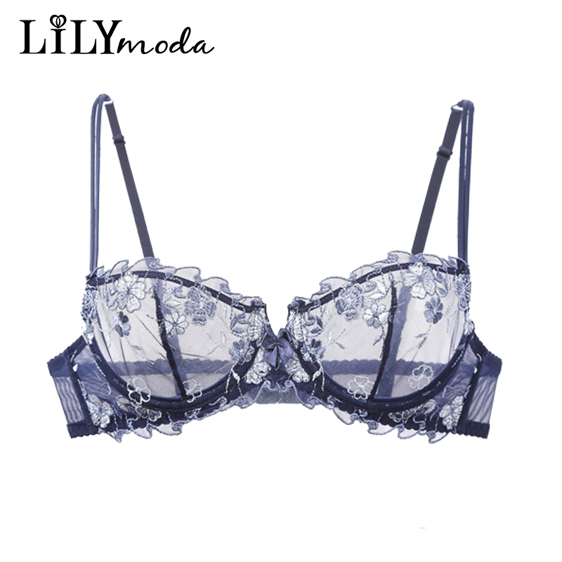 Demi Bra Balconette - Lilymoda Sexy Siêu Mỏng Trong Suốt