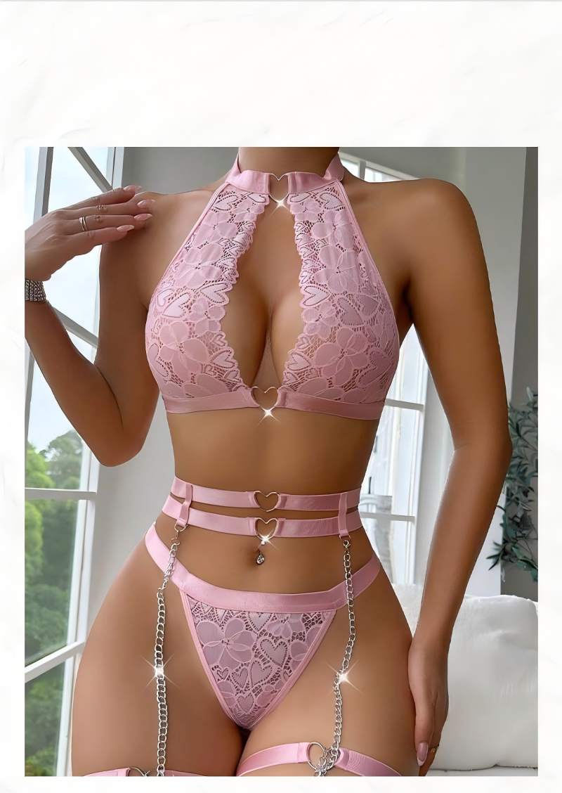 Sexy Lingerie Set Push Up Lace - đánh giá và giá Lace Bralette Set