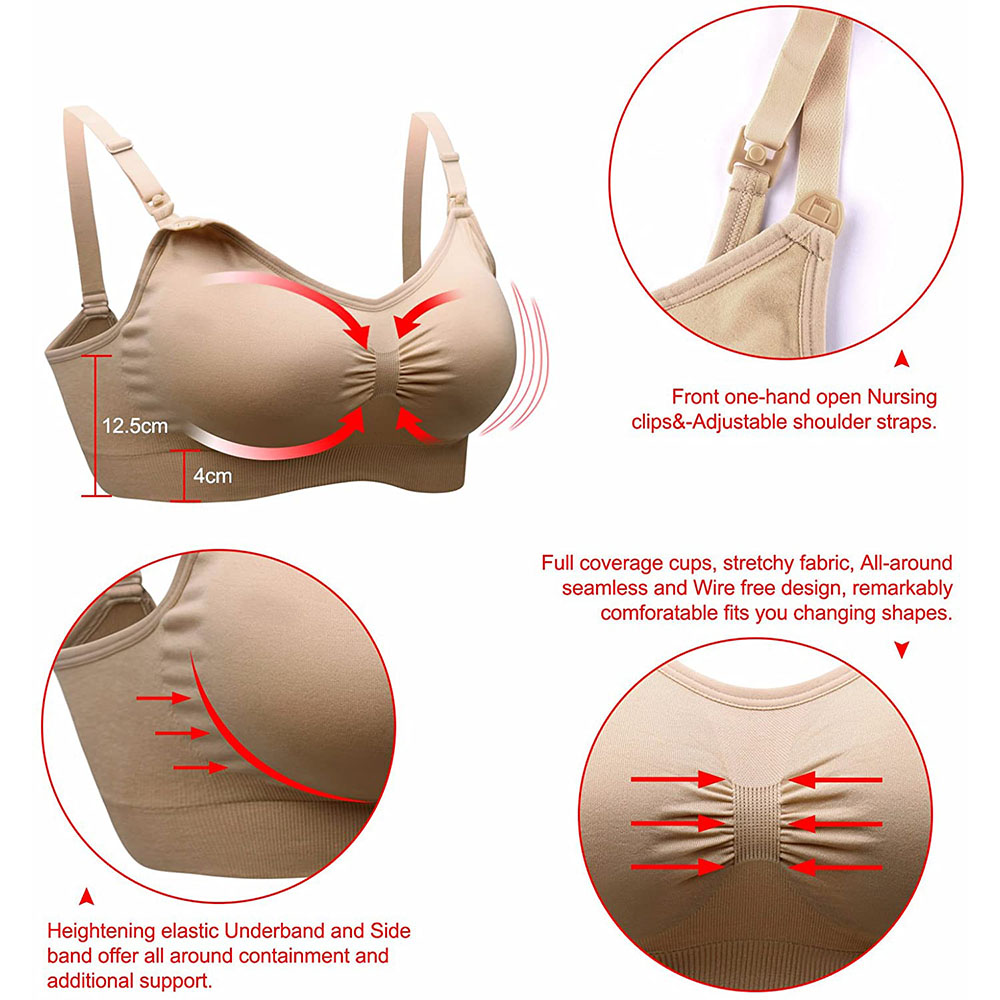 Womens Maternity  Nursing Bra  - đánh giá và giá Sleep Bra Bralette