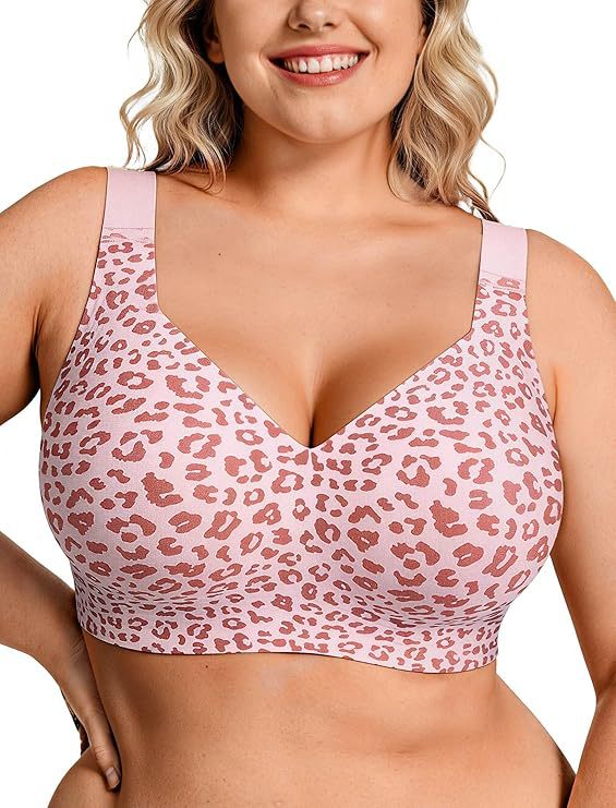 Plus Size Wireless Jelly Bra W - đánh giá và giá Full Coverage Bra