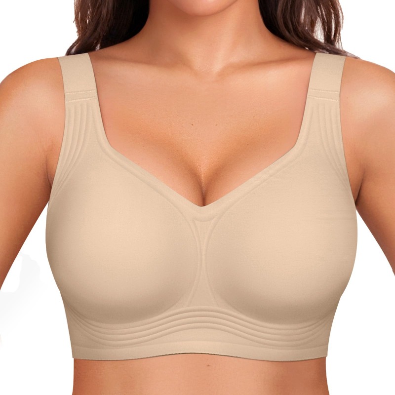 Plus Size Wireless Jelly Bra W - đánh giá và giá Full Coverage Bra