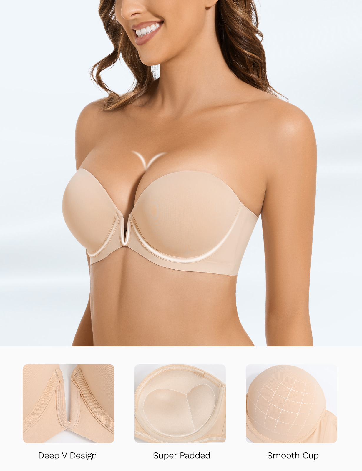 New Bra Push Up Underwire Ultr - đánh giá và giá Convertible Bra Multiway
