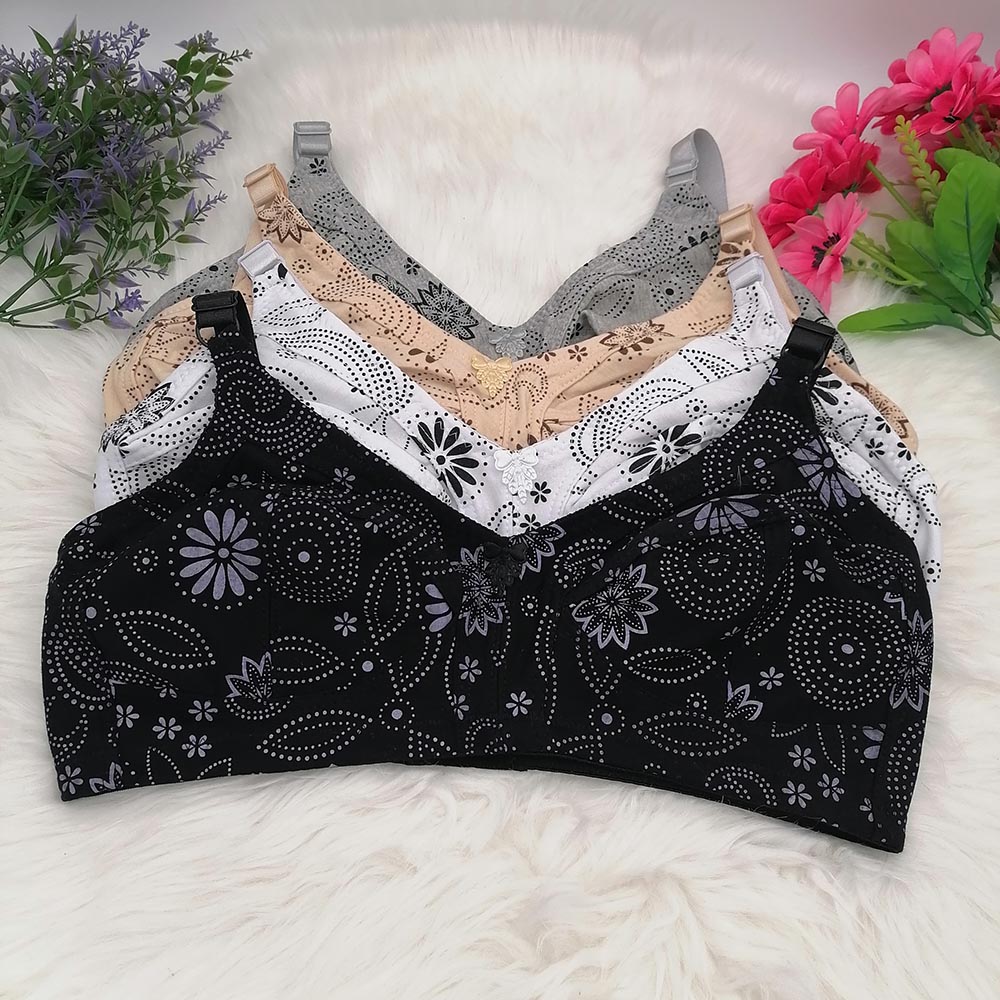 Women's Big Cup Wireless Bra C - đánh giá và giá Cotton Bra Everyday