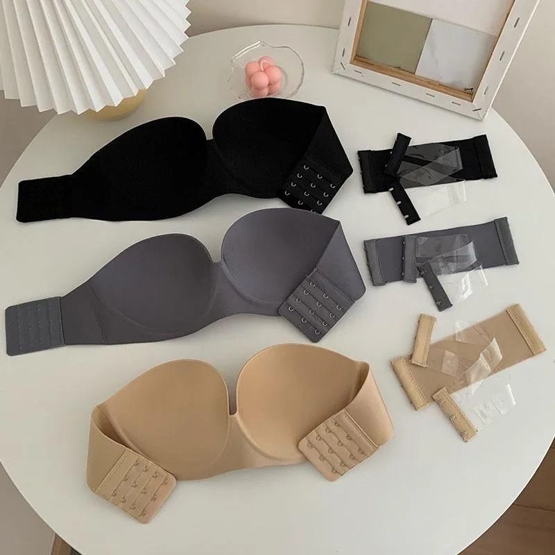 Women's Sexy Strapless Push-Up - đánh giá và giá Cotton Bra Everyday